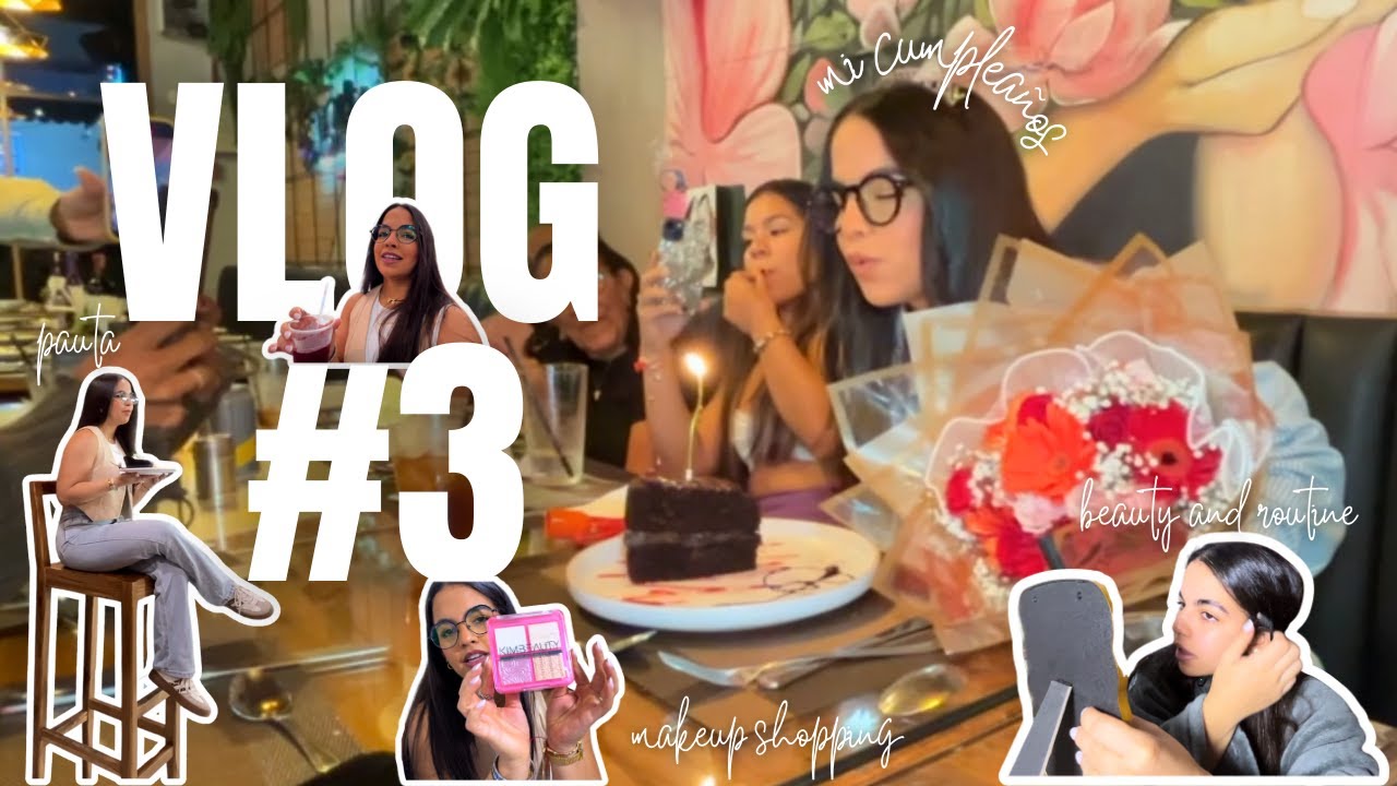 mi cumpleañoooss♥ + pautas y shopping de maquillaje | vlog 3