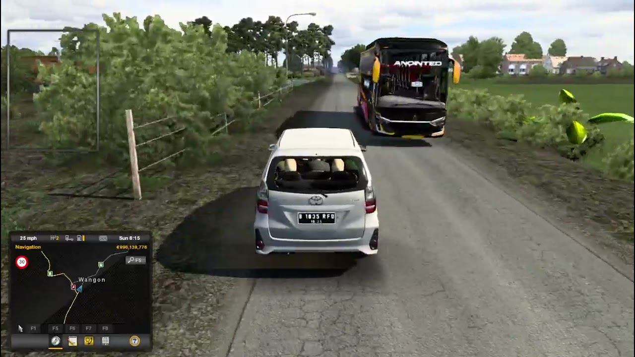 Toyota Avanza E 2019 Bur up Speed No limiter | Ets2 