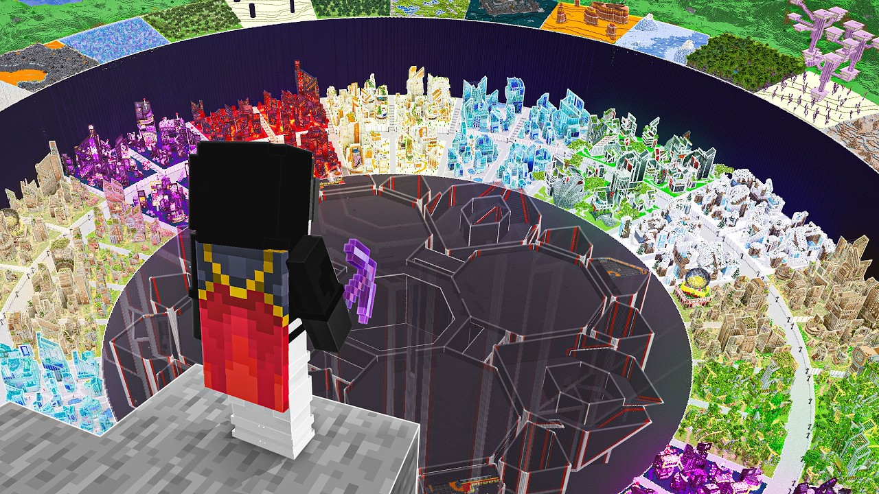 Ich habe eine STADT in Survival Minecraft gebaut!