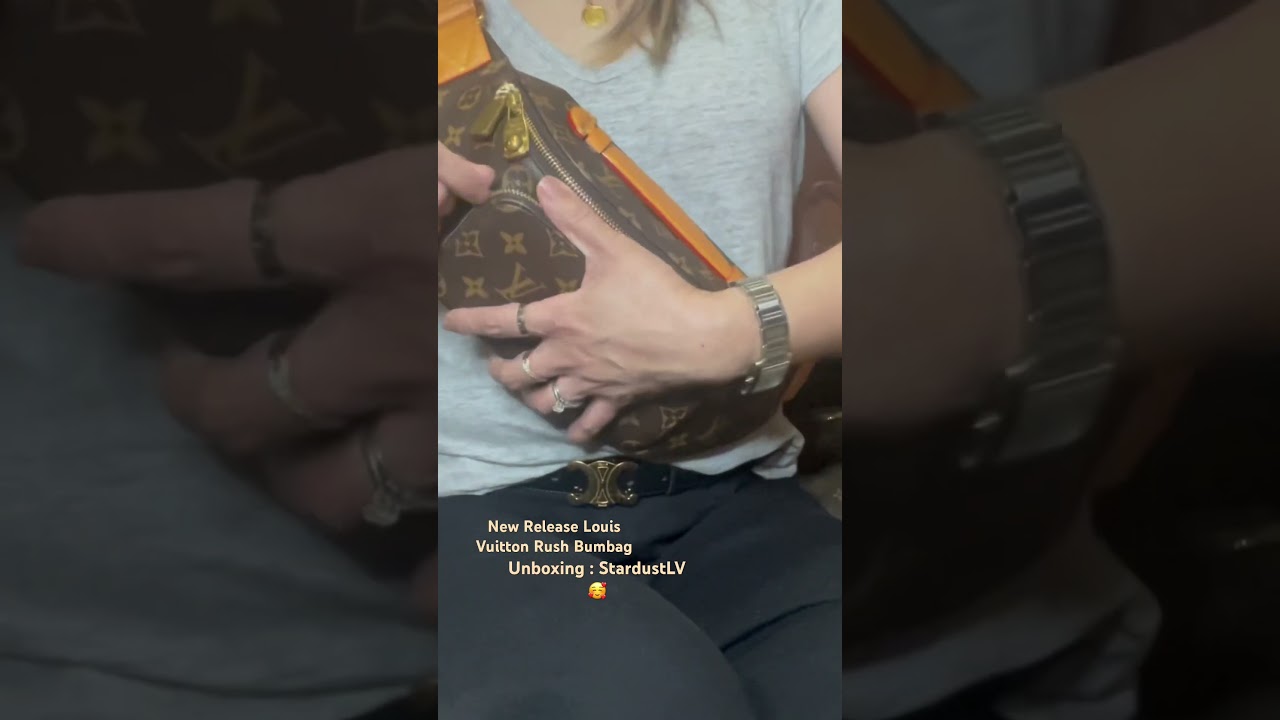 New Release 🎉. Louis Vuitton Rush Bumbag. What Fits