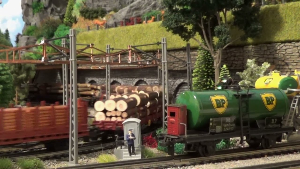 TRIX EXPRESS Modelleisenbahn Teil 27 Holztransport