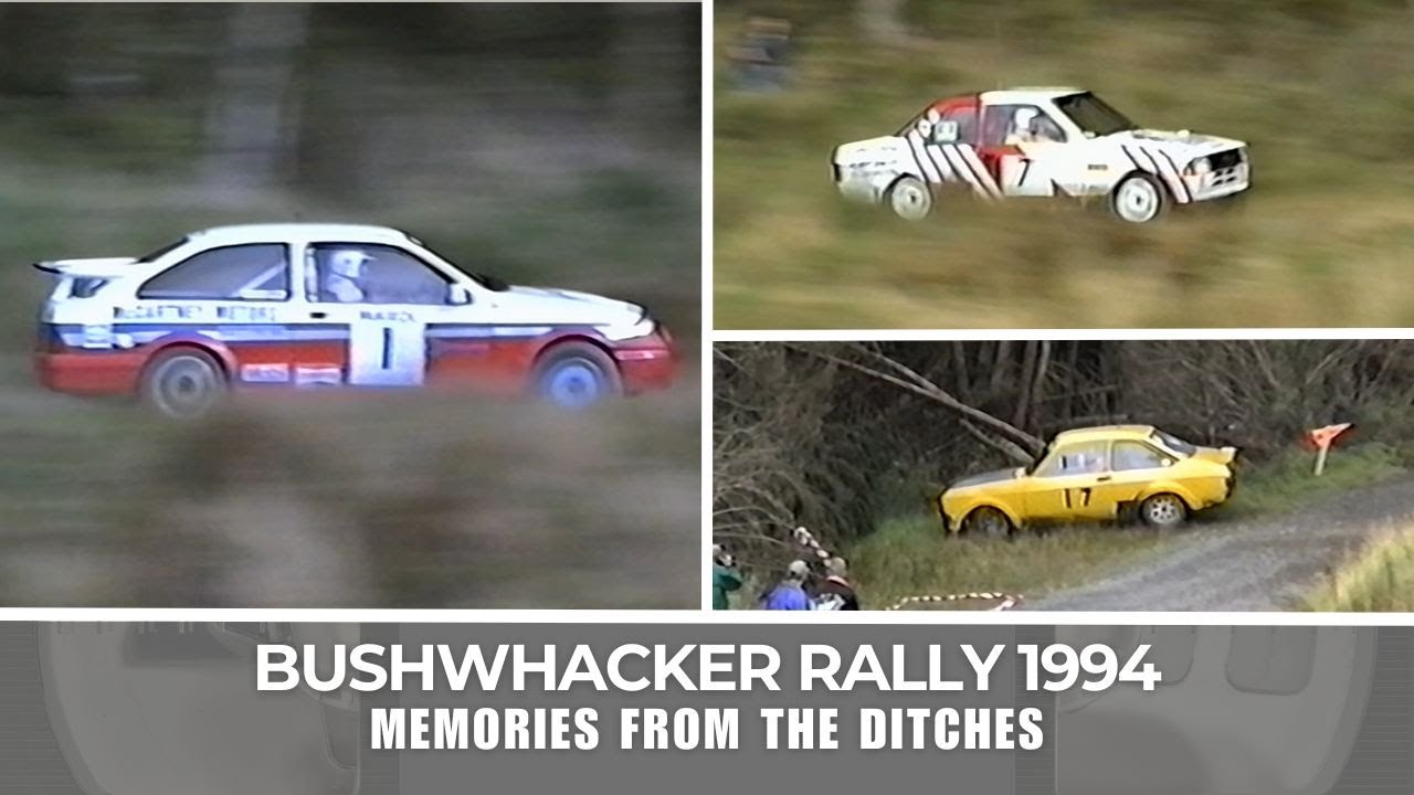 🏁 Bushwhacker Forestry Rally 1994 — Irish Rally Archives (VHS)
