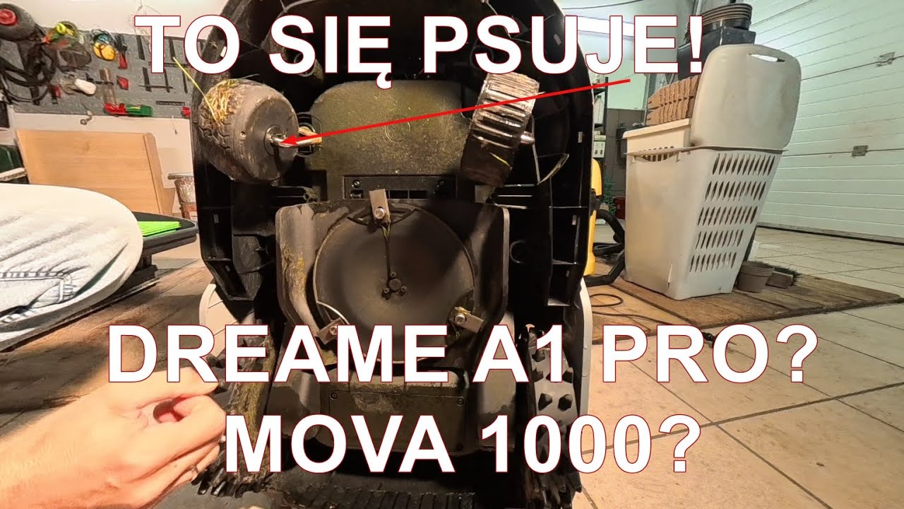 Dreame A1 Pro &ndash; UKRYTA WADA! 😱 Koła odpadają po kilkuset godzinach pracy&hellip; (mam na to rozwiązanie!)