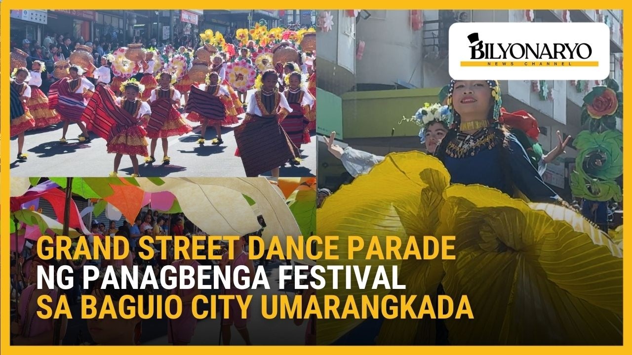 Panagbenga 2026: Libo-libo, dinaluhan ang makulay na Grand Street Dance Parade sa Baguio City