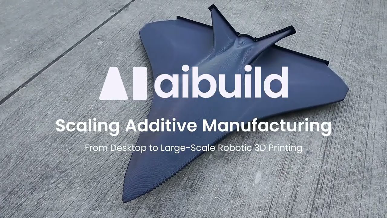 Scalable 3D Printing with Aibuild 🛠️🚁 #3dprinting #robot #innovation