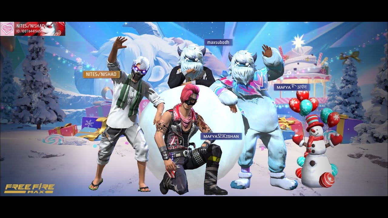 Hindi Garena Free Fire : 😄 Happy stream | Playing Squad | Streaming with Turnip