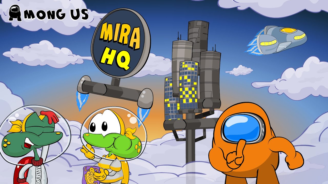 Sapo Brothers em Among Us MIRA HQ! Quem é o impostor? Em Desenho Animado