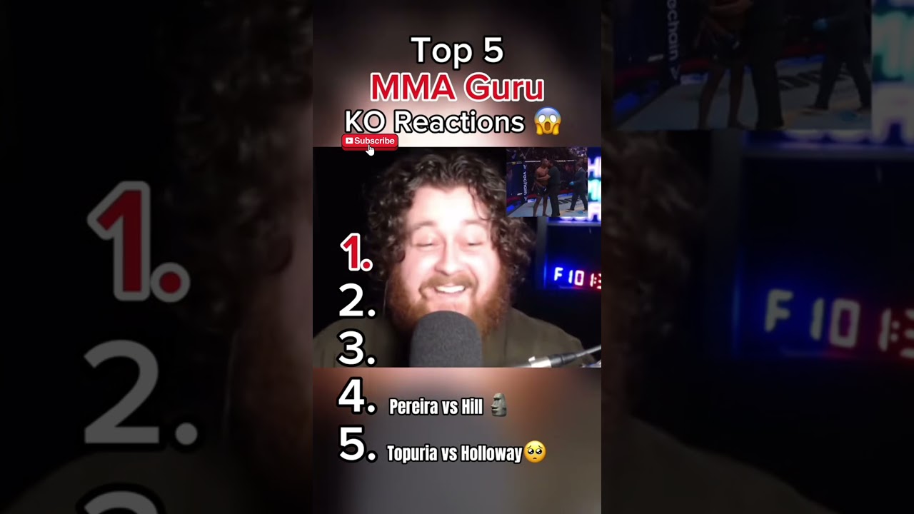 Funniest #MMA Guru Reactions #UFC