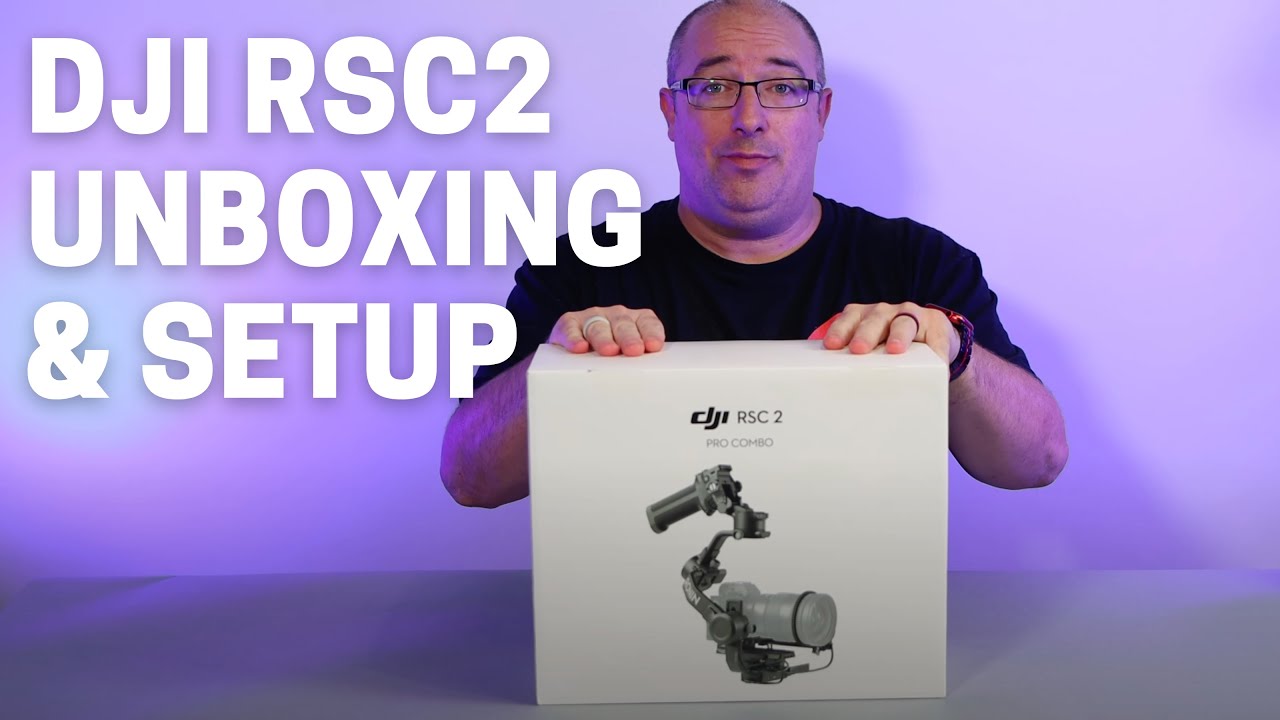 DJI Ronin RSC2 Gimble UNBOXING & SETUP. Balancing your NEW GIMBAL