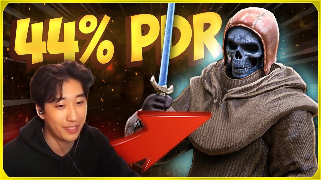 44% PDR Tank Crystal Sword Wizard Build | Dark and Darker