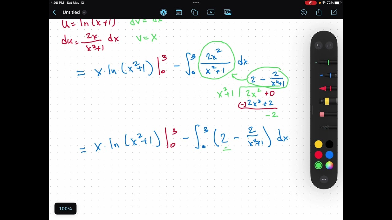 Integration by Parts with a Side of Long Division