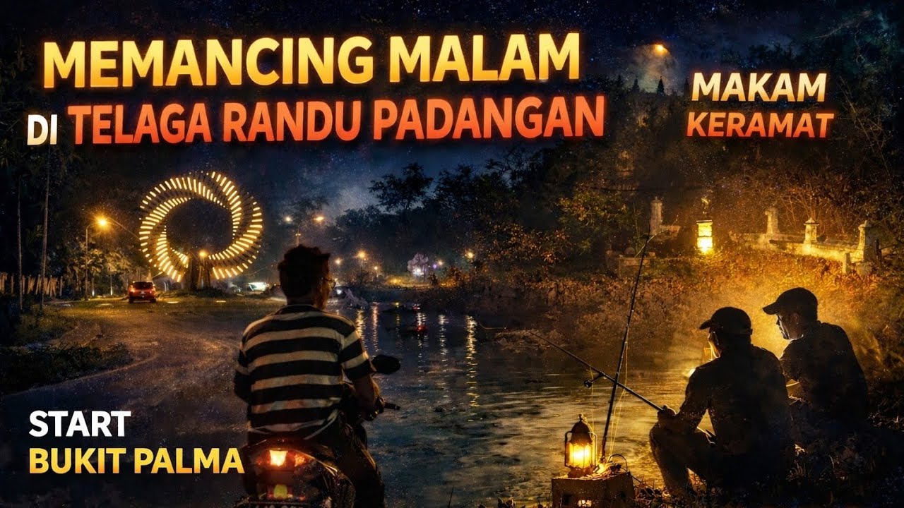 MANCING MALAM FULL TRIP‼️ Start Bukit Palma Sby ke Telaga Randu Padangan — Mancing Sampai PAGI