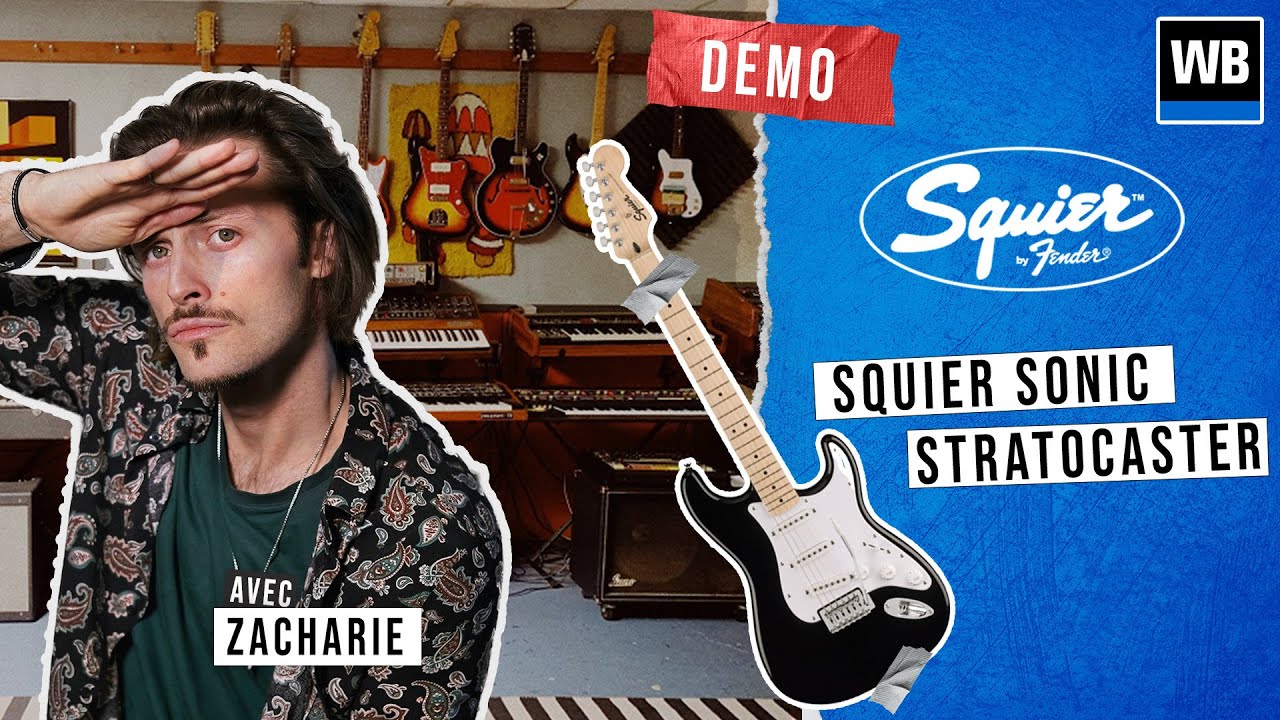 Squier Sonic Stratocaster - Un classique super abordable !