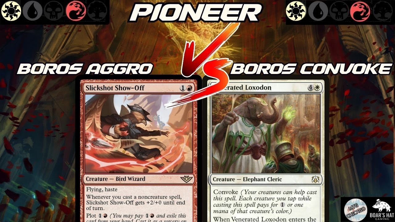 Boros Aggro VS Boros Convoke [MTG Pioneer]