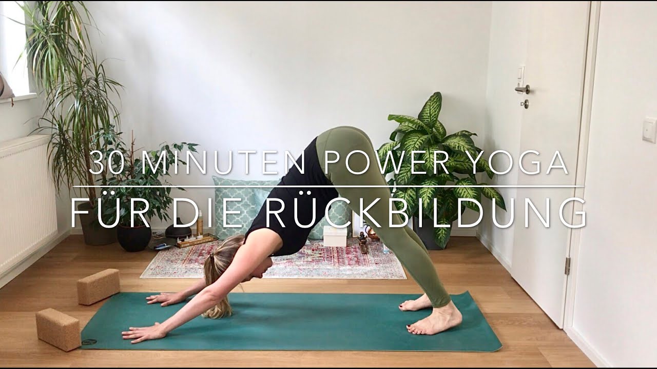 30 Minuten Power Yoga für die Rückbildung