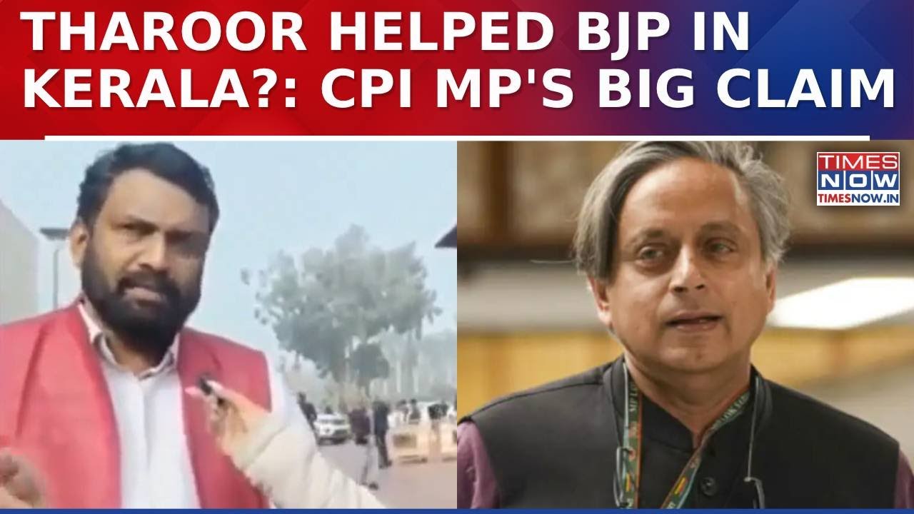 BJP&rsquo;s Big Win In Kerala Local Body Polls Shakes Opposition: CPI MP Claims Tharoor Helped BJP | Watch