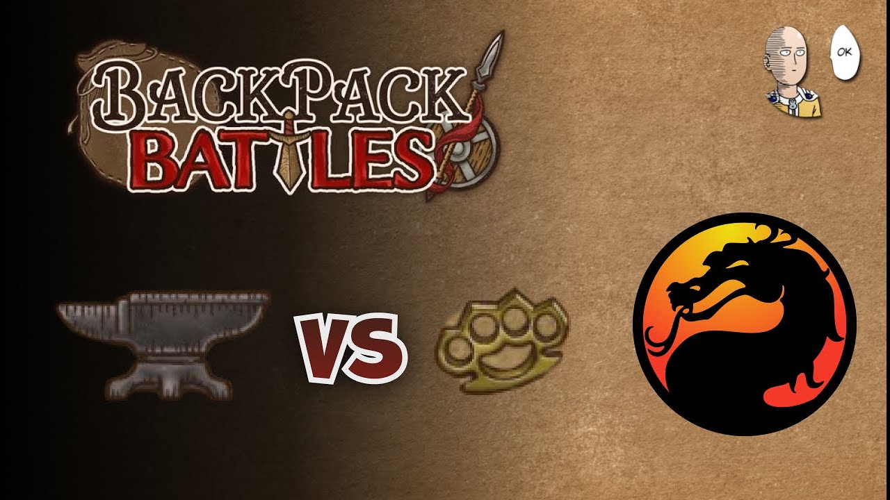 Проиграл наковальне за кастет! Надо будет потестить... | Backpack Battles #41