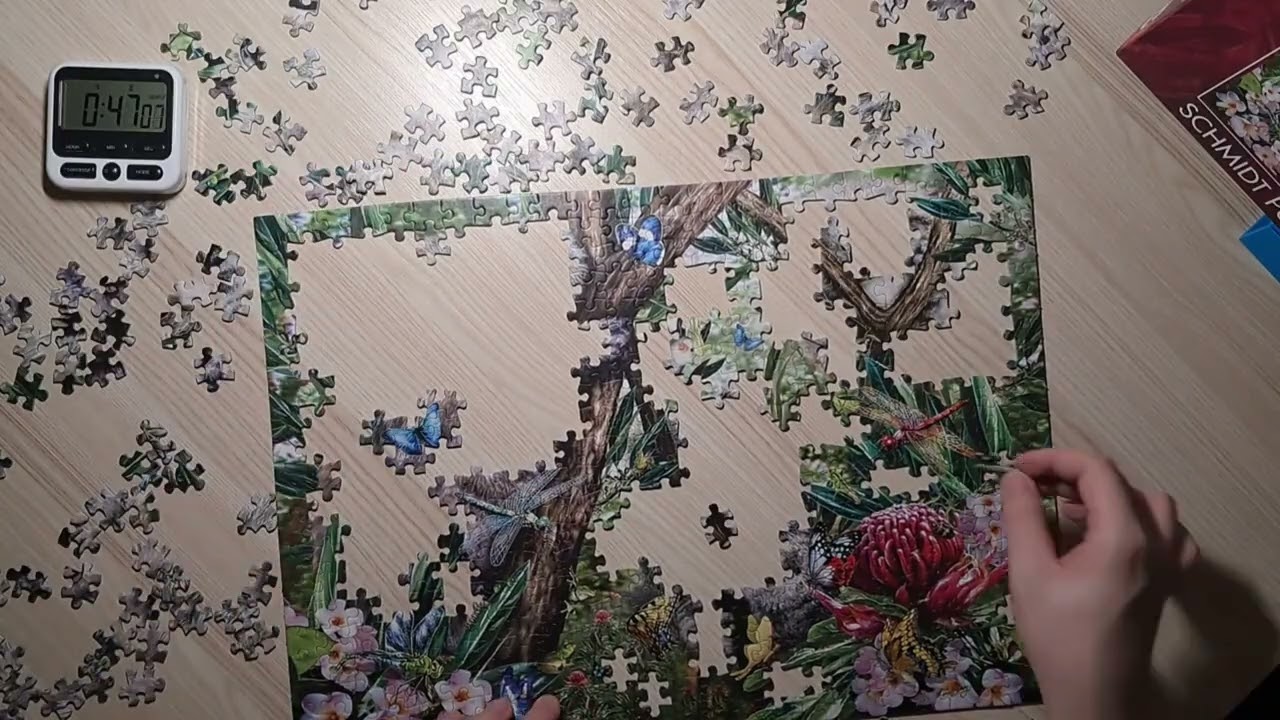 500 Piece Puzzle Timelapse | Schmidt: Cute Koala Family