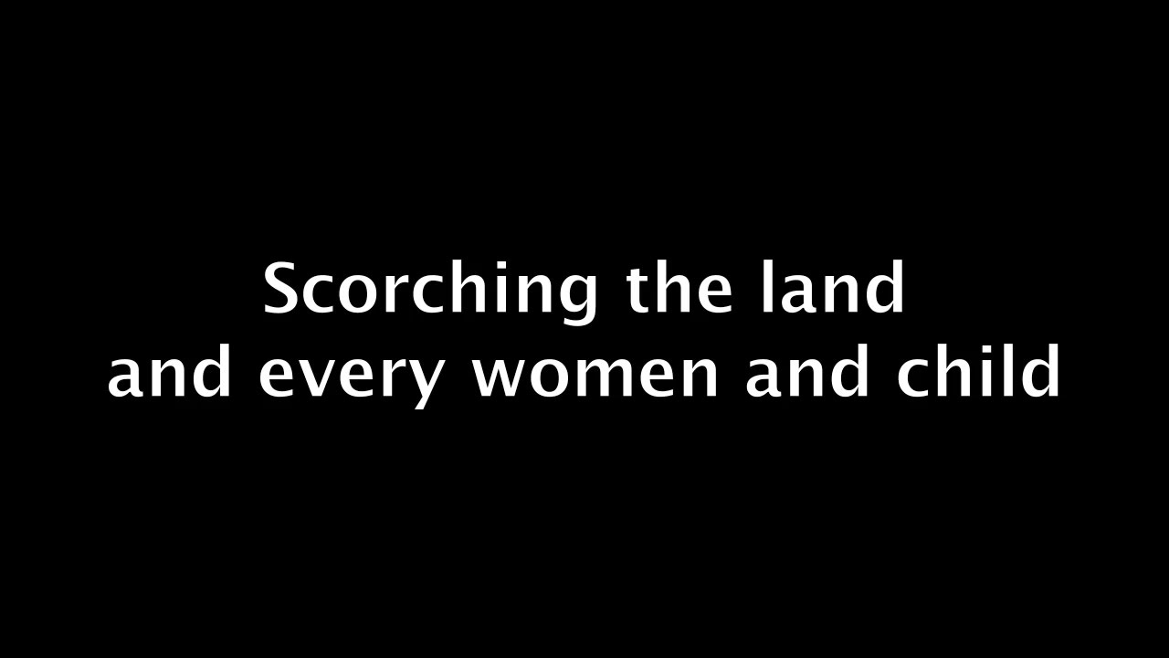 The Myrrors- Warpainting (Lyrics)