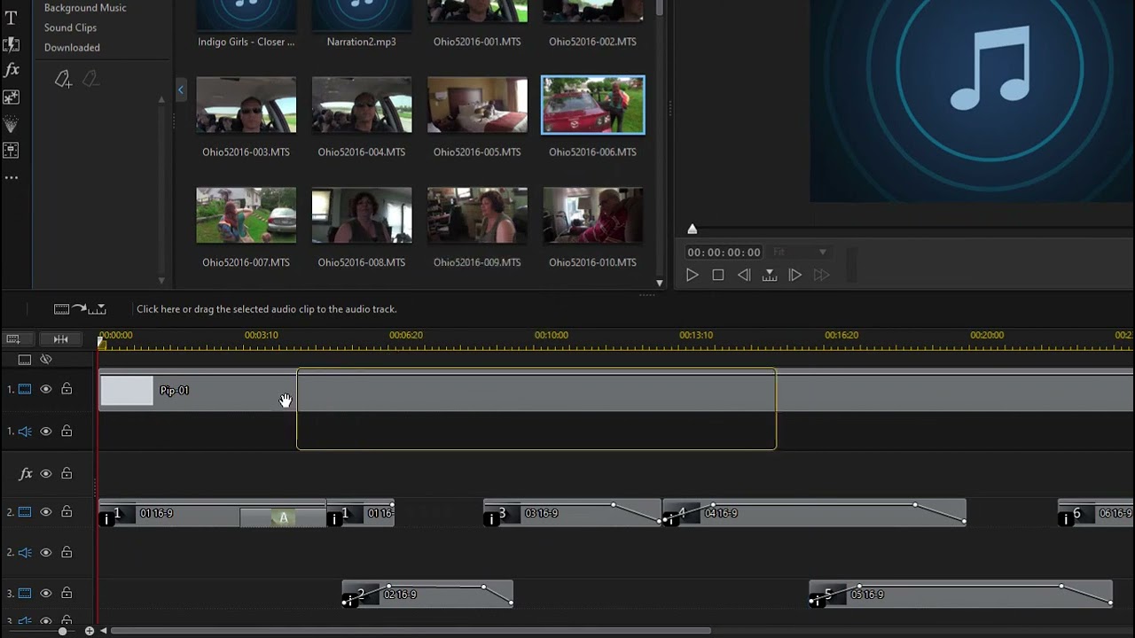 Building an Express Movie from Video Templates in PowerDirector Ultimate