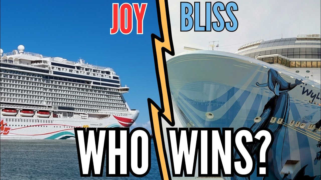 Norwegian Joy против Norwegian Bliss: какой круизный лайнер победит?