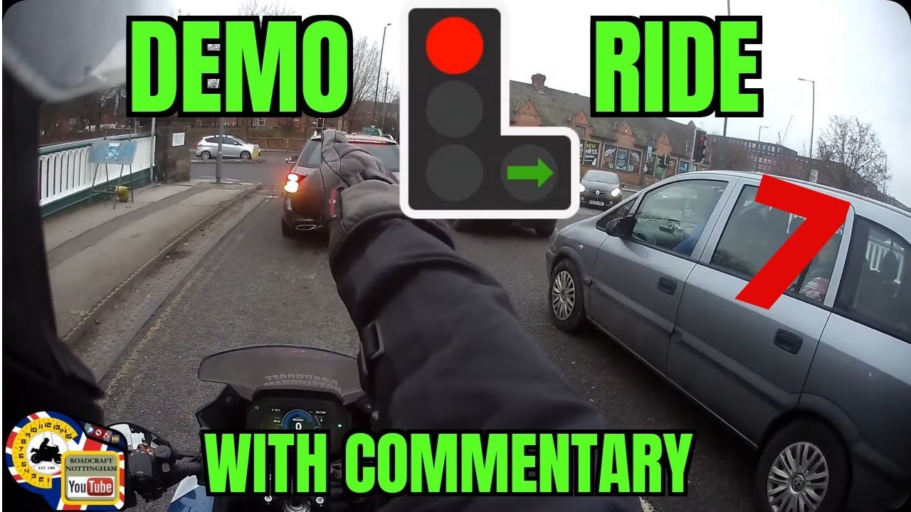 Town demo ride with commentary |   qualified motorcycle instructor of 40 years!