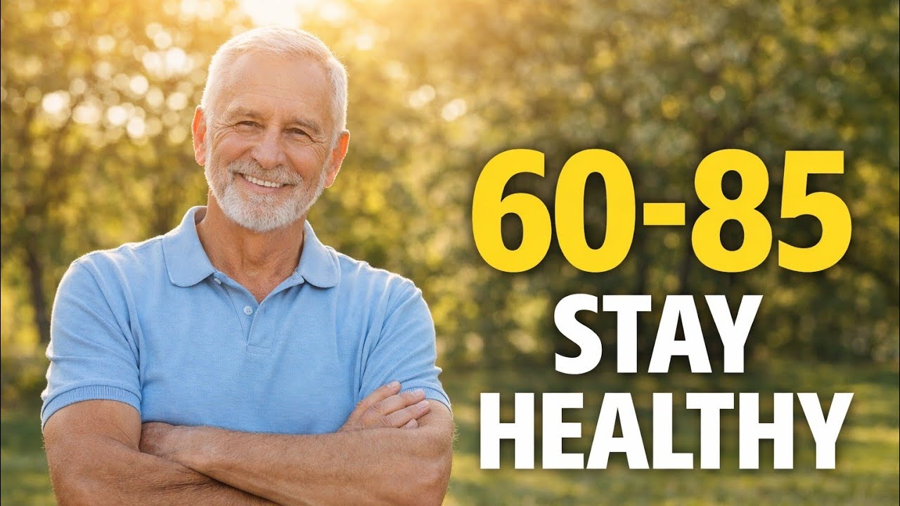 60 to 85 Age Health Guide | Live Longer, Walk Stronger, Think Sharper