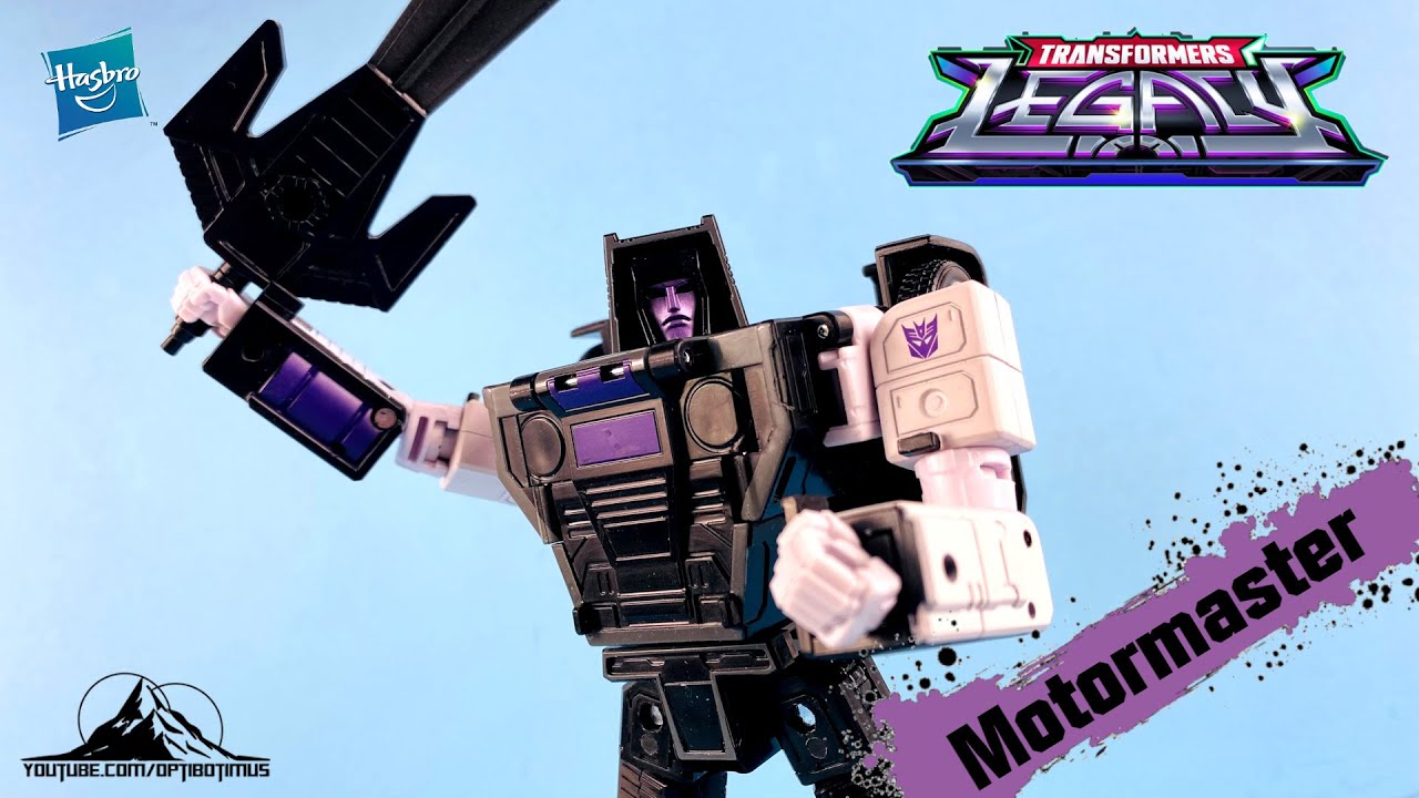 TRANSFORMERS Legacy Commander Class MOTORMASTER Video Review