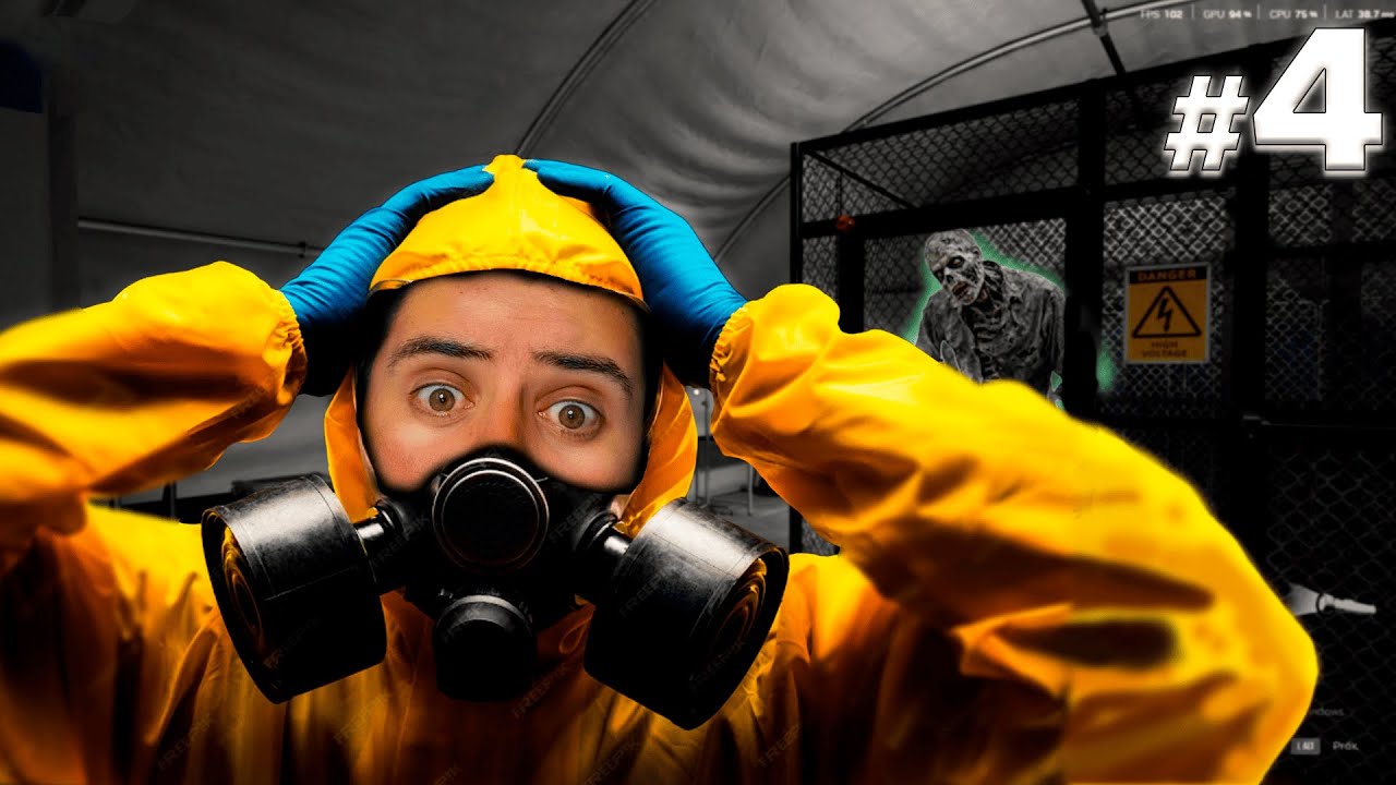 CAPTUREI um ZUMBI VIVO 😱🧟‍♂️ - Quarantine Zone #4