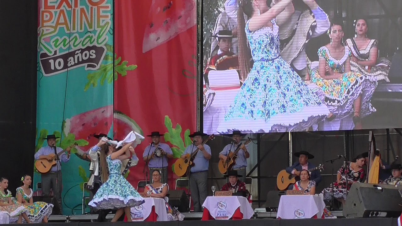 Campeones Nacionales de Cueca Juvenil de Paine 2019