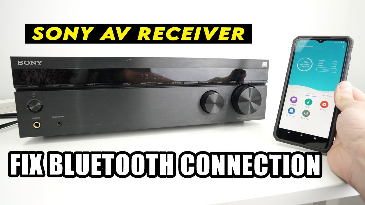 Sony AV Receiver : How to fix Bluetooth Connection Problems