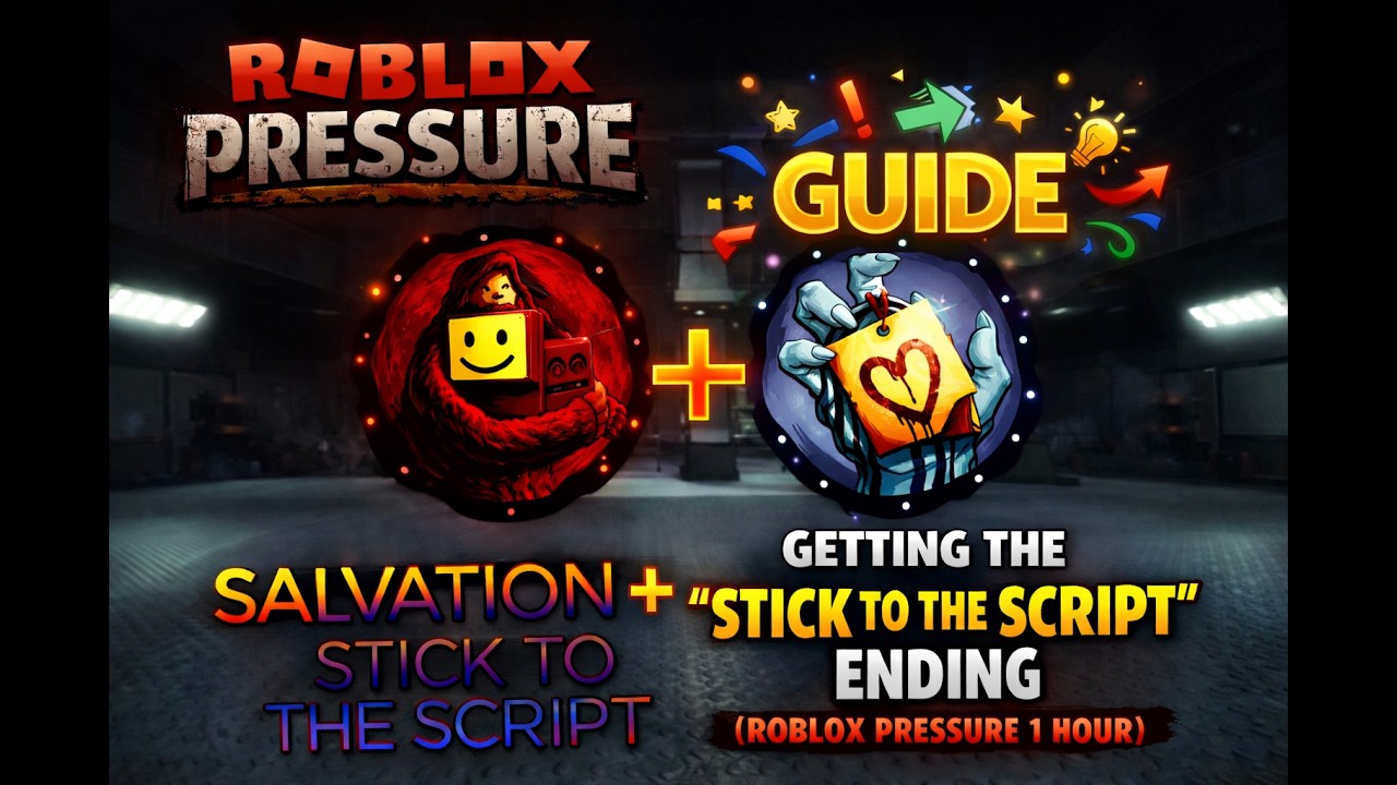 ROBLOX PRESSURE STICK TO THE SRCIPT BAGE GUIDE