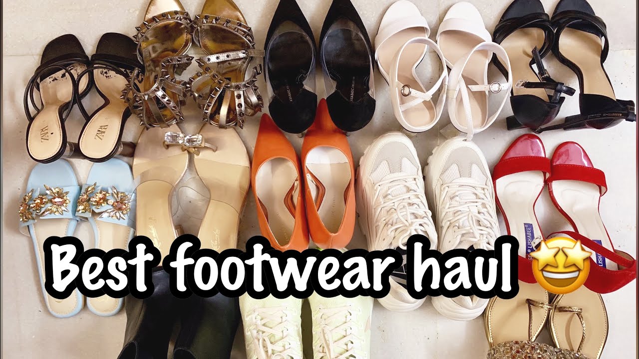 FOOTWEAR HAUL 2019 | Sandals, Heels, Flats, Pumps & More | Best Footwear for Women in India