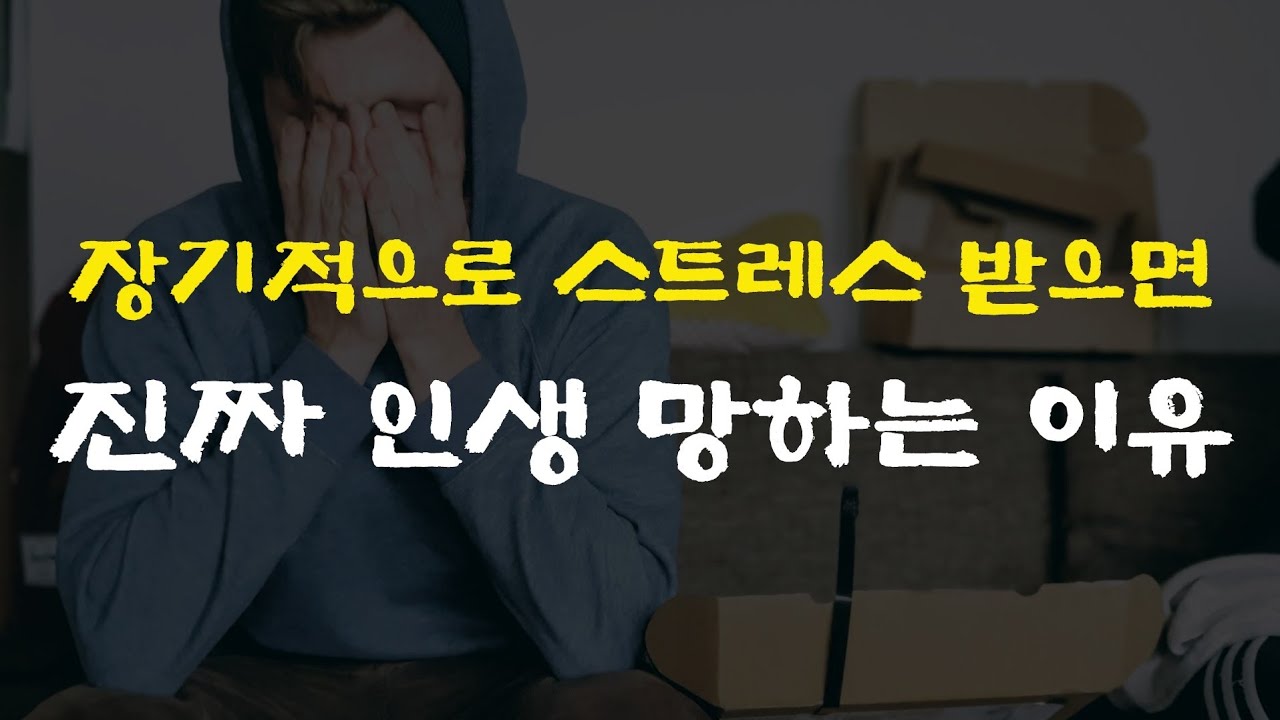 [7강] 장기적으로 스트레스 받으면​ 진짜 인생 망하는 이유​