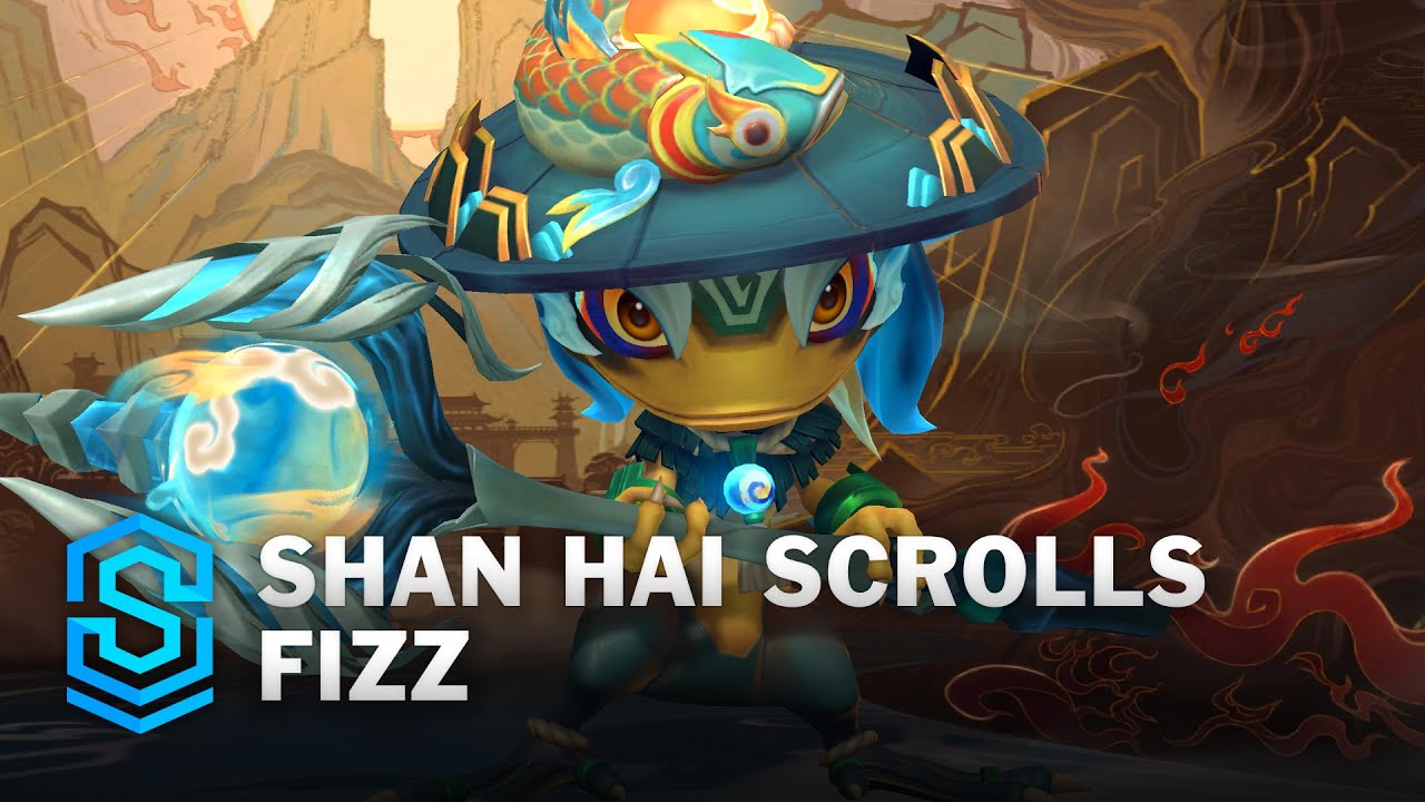 Shan Hai Scrolls Fizz Wild Rift Skin Spotlight