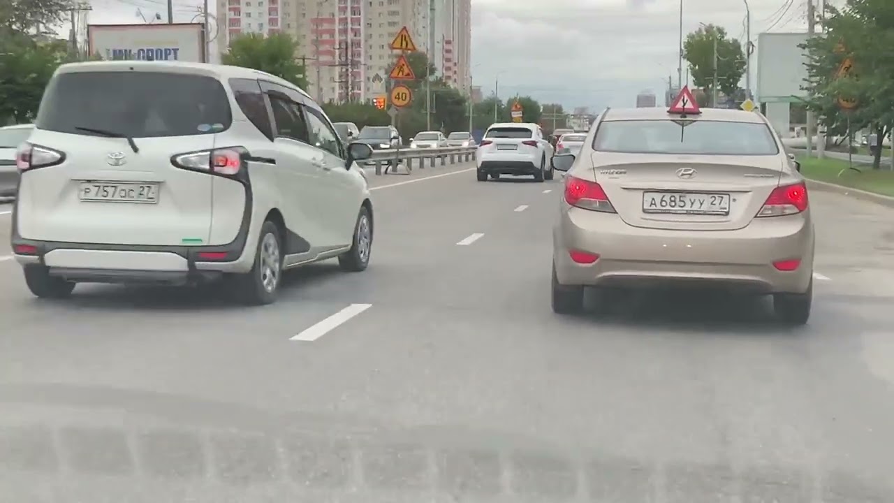 Принимаем зачет по вождению (все как на экзамене)