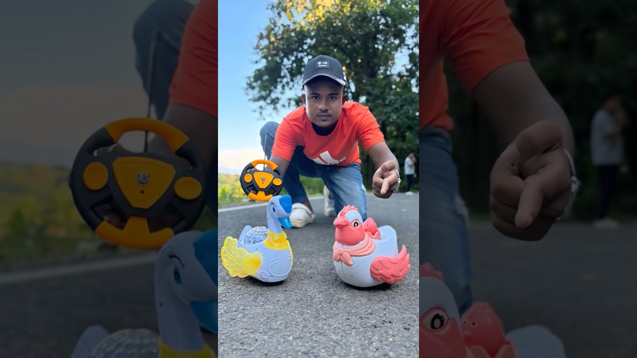 🎮Remote Control Egg Ducks Unboxing | Fun Toy Review 🦆#shorts