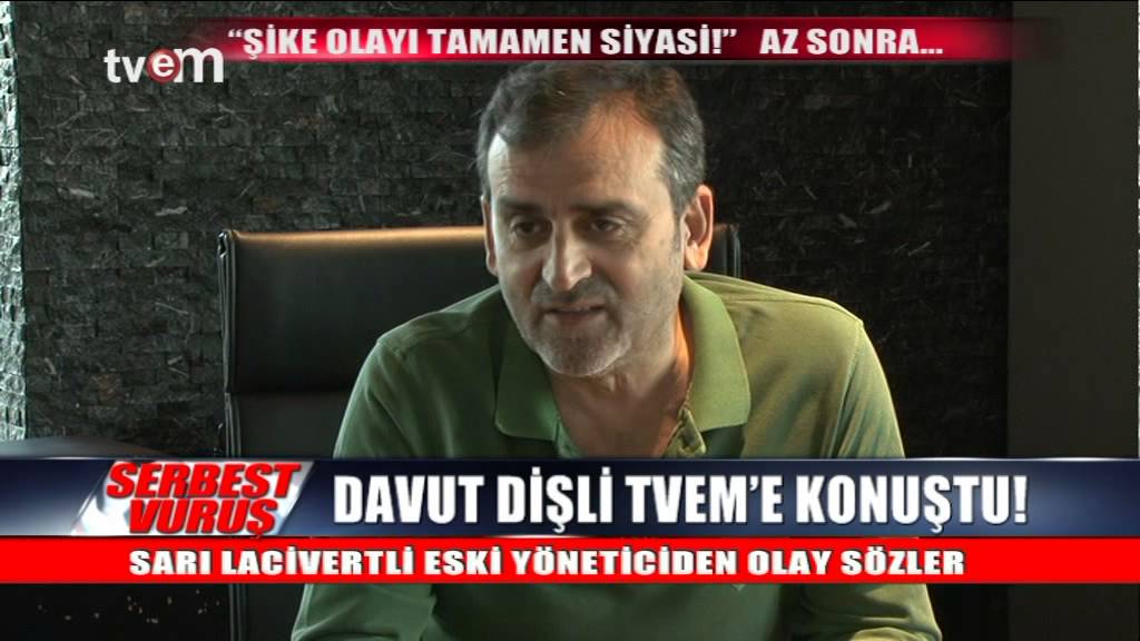 DAVUT DİŞLİ'DEN AZİZ YILDIRIM'A GÖNDERME