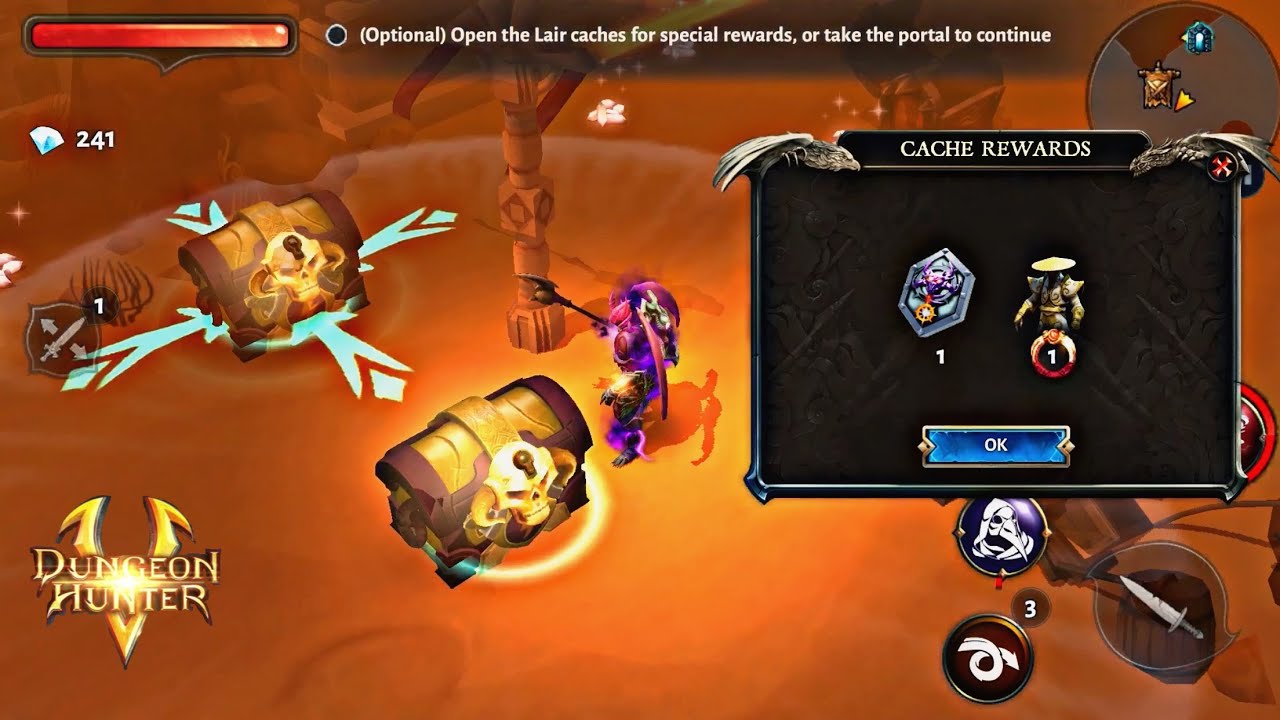 DH5 Light Lair 1, 2, 3 & 4 Speed Run and Rewards