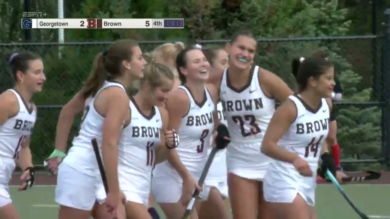 Brown vs Georgetown: Field Hockey Highlights