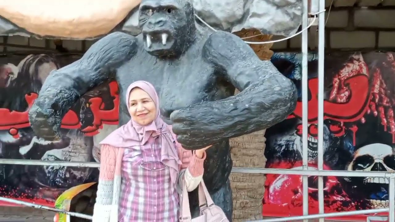 @البيت الملعون وبيت الرعب حديقة (سفاري بارك)3