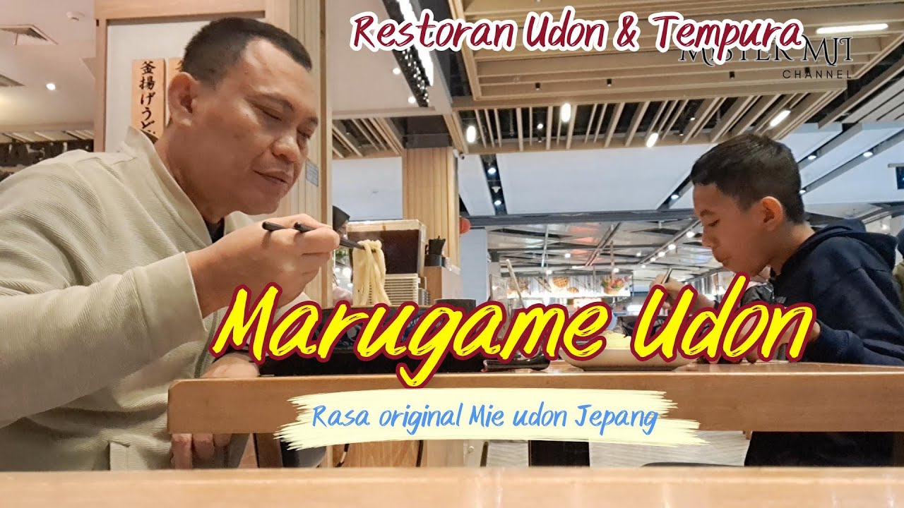 Marugame Udon Living Plaza Jababeka Cikarang | Restoran Mie Udon Original Jepang #marugameudon