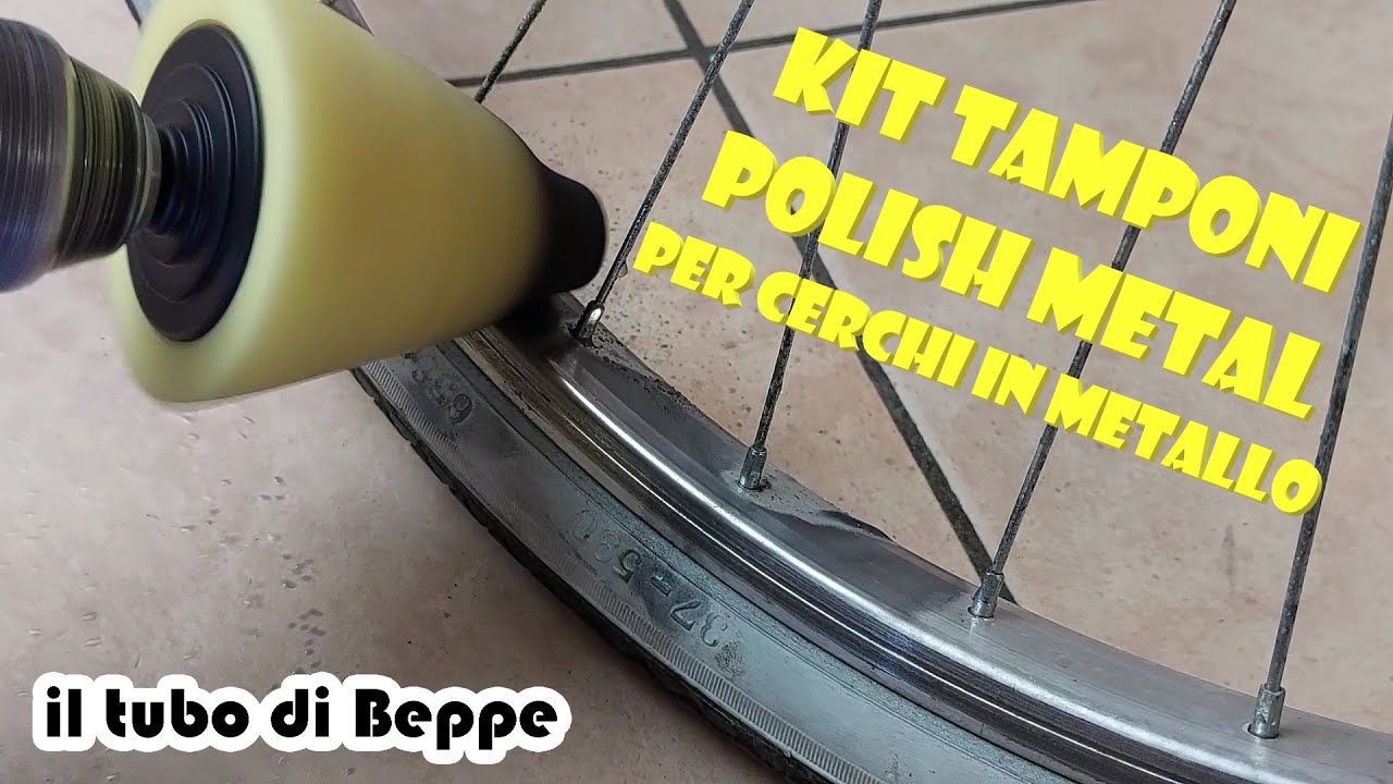 LUX METAL set tamponi e polish metal per lucidatura cerchi in metallo e non solo #polishing