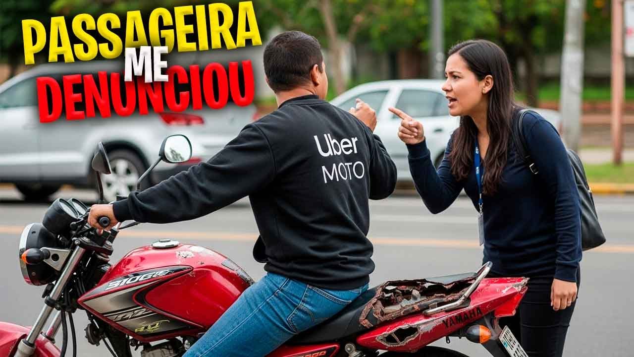 PASSAGEIRA ME REPORTOU NA UBER MOTO POR VEÍCULO DANIFICADO