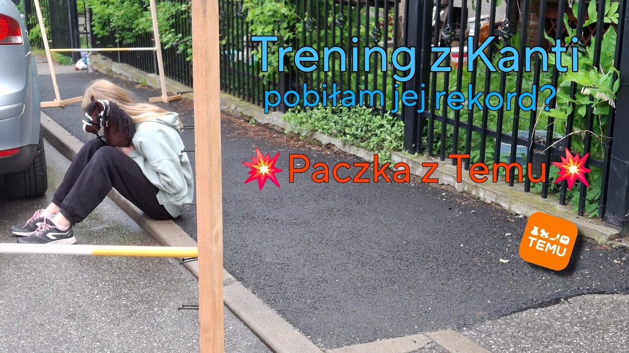 🩵Trening z Kanti - pobiłam jej rekord?🩵 | paczka z Temu💥