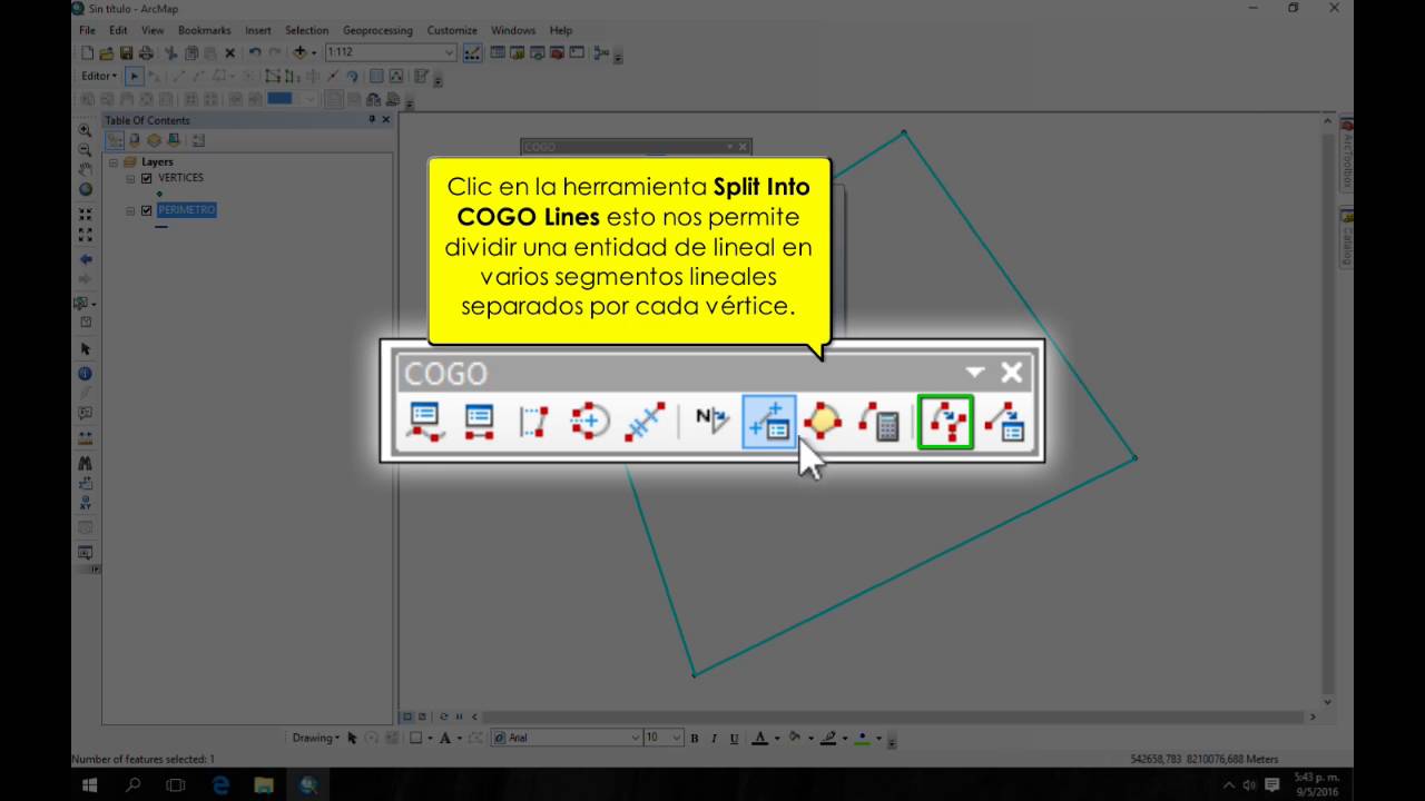 Elaboración de Planos Prediales en ArcGis 10.3