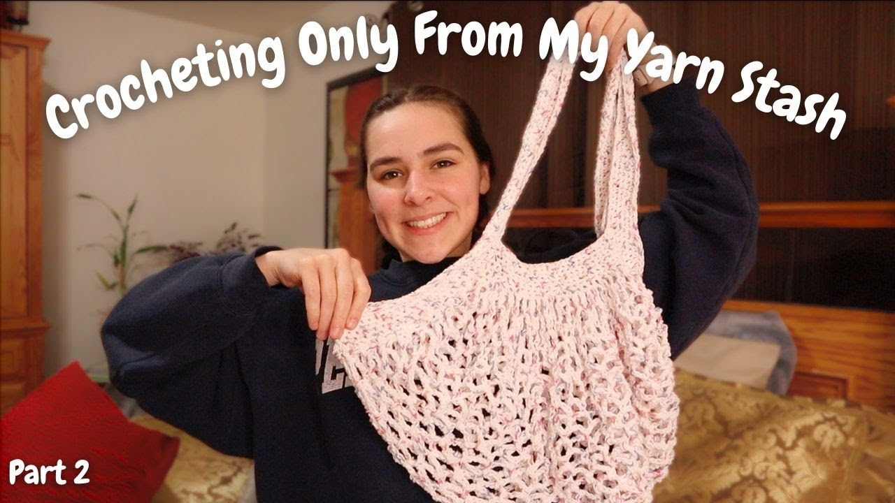 Crocheting Only Using My Yarn Stash pt 2