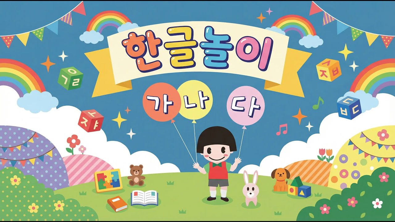 🎵재미있는 한글놀이 노래🎵