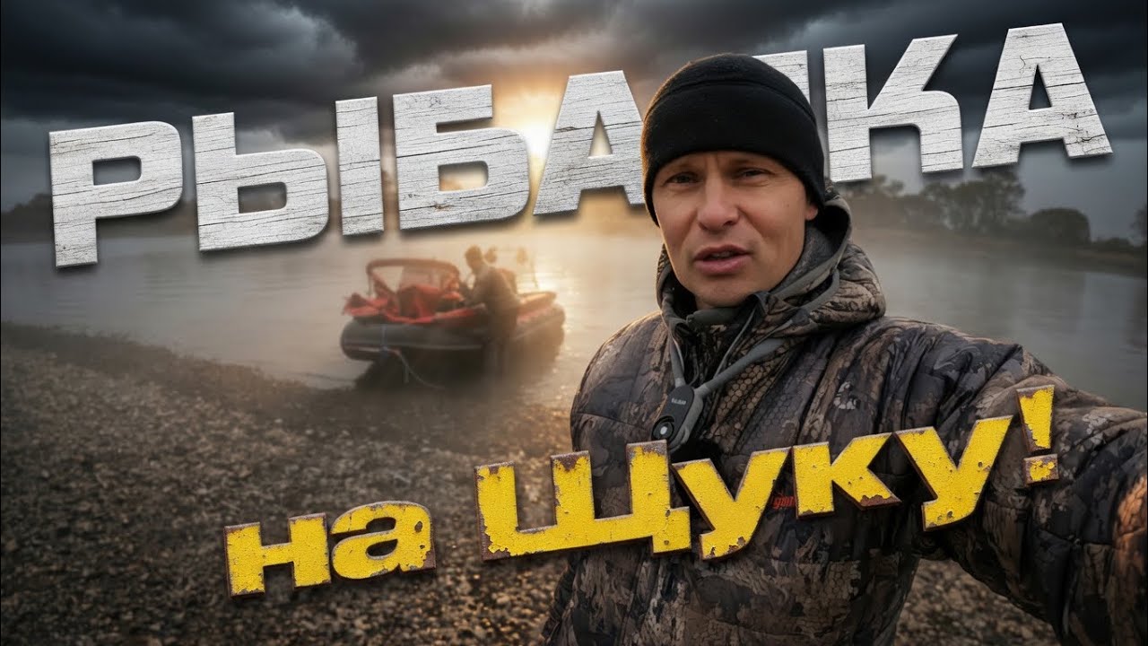 Рыбалка весь день до вечера клюет, пасмурная погода, давление в норме!
