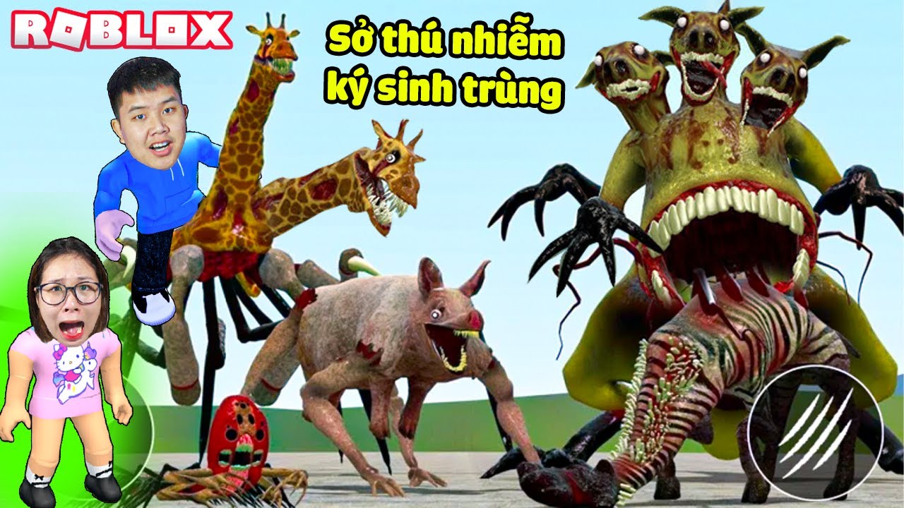 ZOOCHOSIS Tìm ra tất cả động vật nhiễm ký sinh trùng ở vườn thú với bqThanh & Ốc